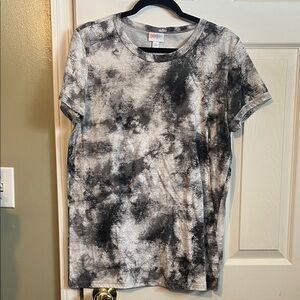 Women's Black and Gray LuLaRoe Liv- Size Large